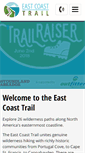 Mobile Screenshot of eastcoasttrail.com